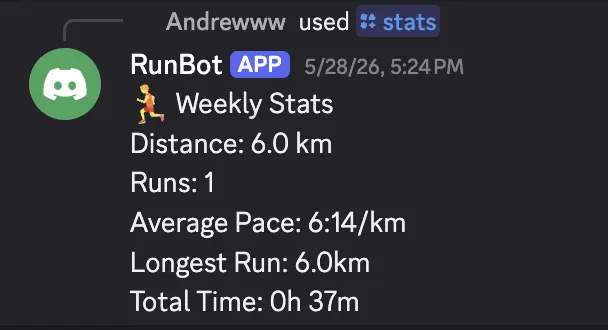 Strava AI Coach Discord Bot Screenshot 5